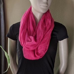 *NWOT* Pink Infinity Scarf